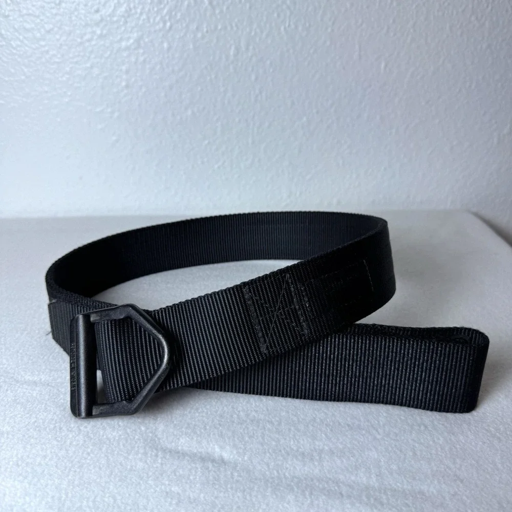 Wilderness Tactical Belt Size 37 Black Adjustable Made In USA Outdoor Workwear